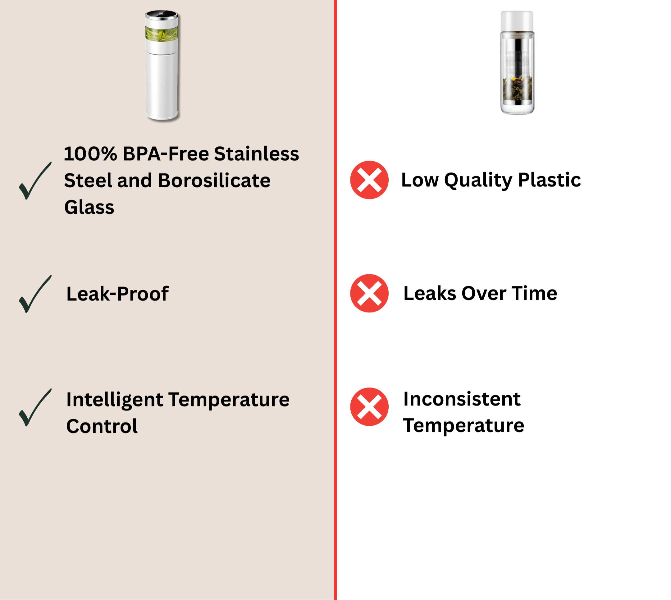 TempBrew™ – Smart Tea Infuser Bottle with Temperature Display