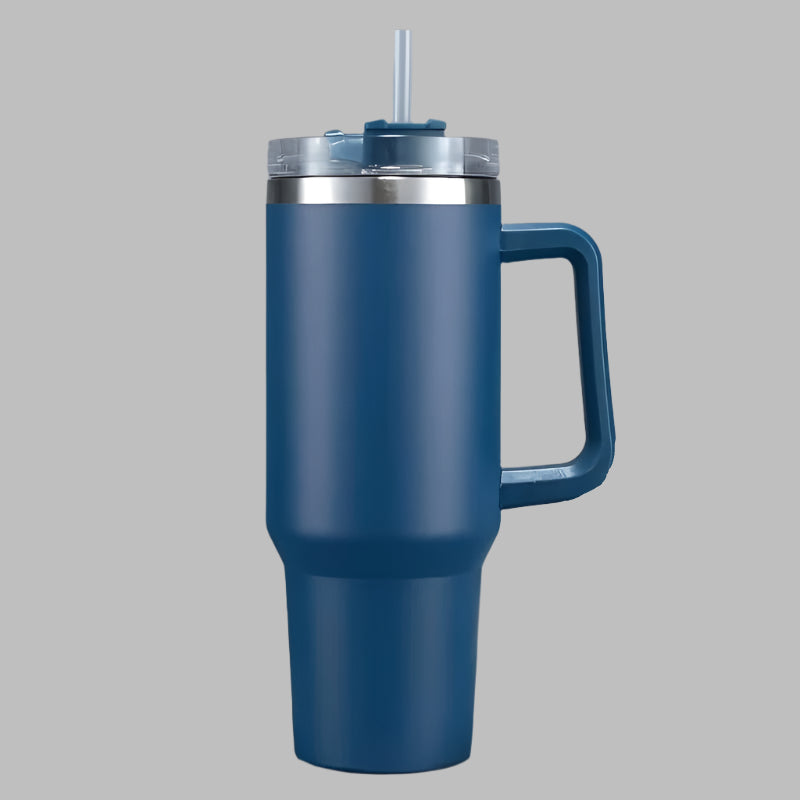 Aquawave™ – Your Ultimate Stainless Steel Vacuum Bottle with Straw