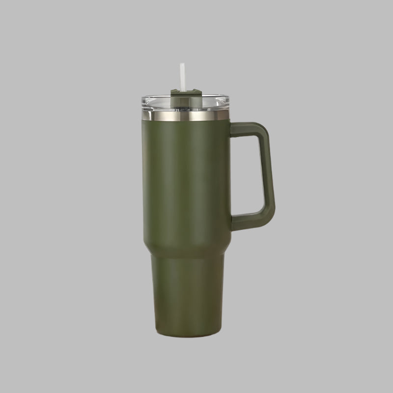 Aquawave™ – Your Ultimate Stainless Steel Vacuum Bottle with Straw