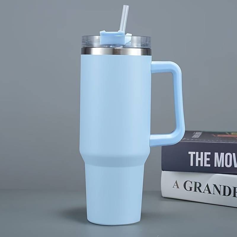 Aquawave™ – Your Ultimate Stainless Steel Vacuum Bottle with Straw