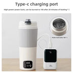 SmartBoil™ 650ml Portable Electric Kettle with LED Display