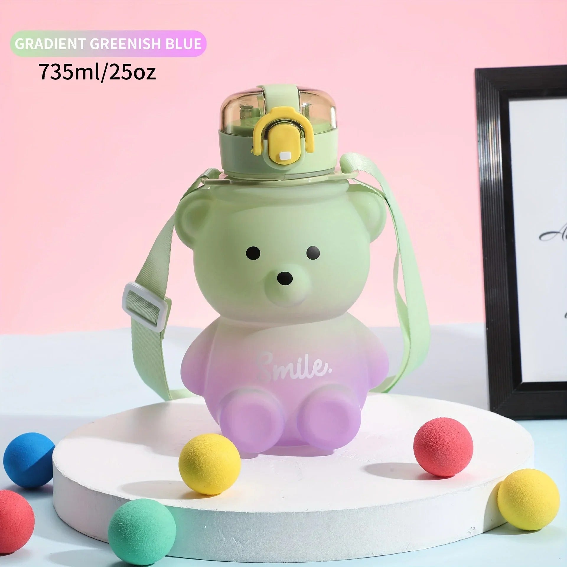Bear Gradient Water Cup