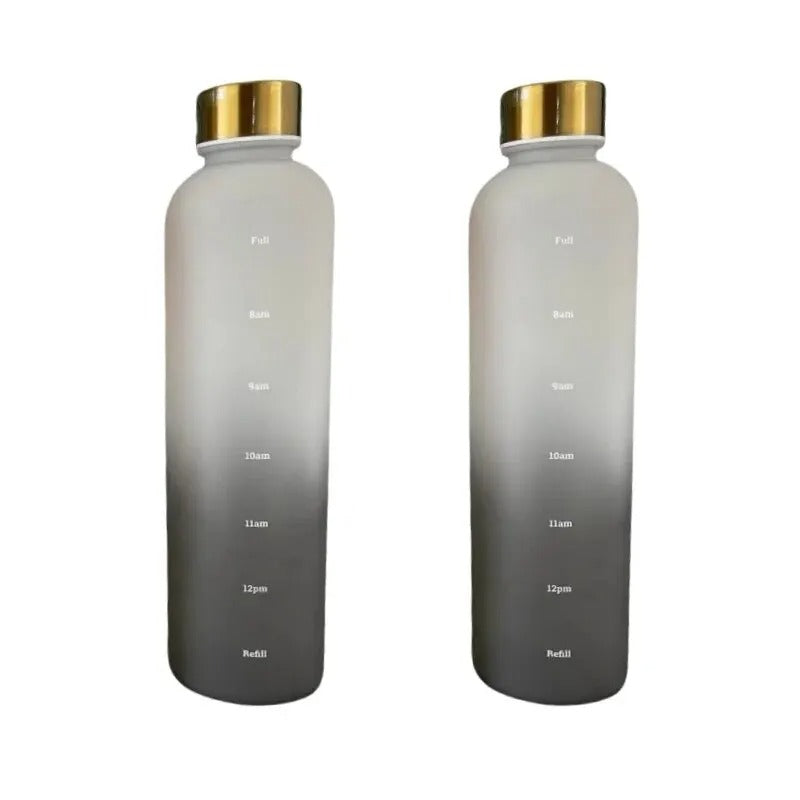 FlowTrack™ – 32oz Motivational Water Bottle with Time Marker