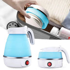 TravelFold™ – 600ml Folding Electric Kettle for Travel & Camping