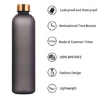 FlowTrack™ – 32oz Motivational Water Bottle with Time Marker