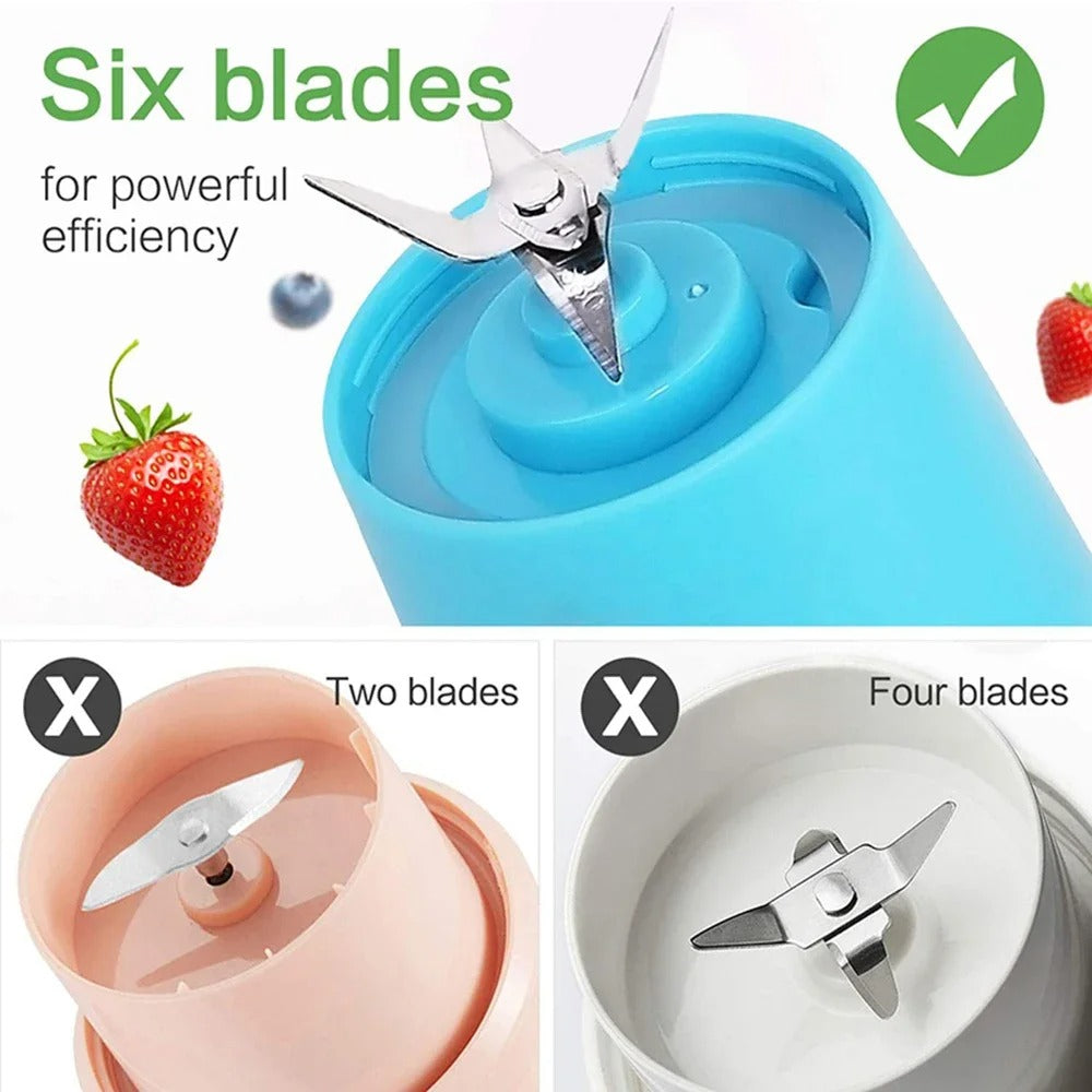 JuiceJet™ – Portable USB Rechargeable Mini Blender & Juicer