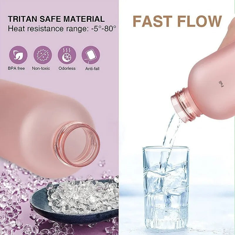FlowTrack™ – 32oz Motivational Water Bottle with Time Marker