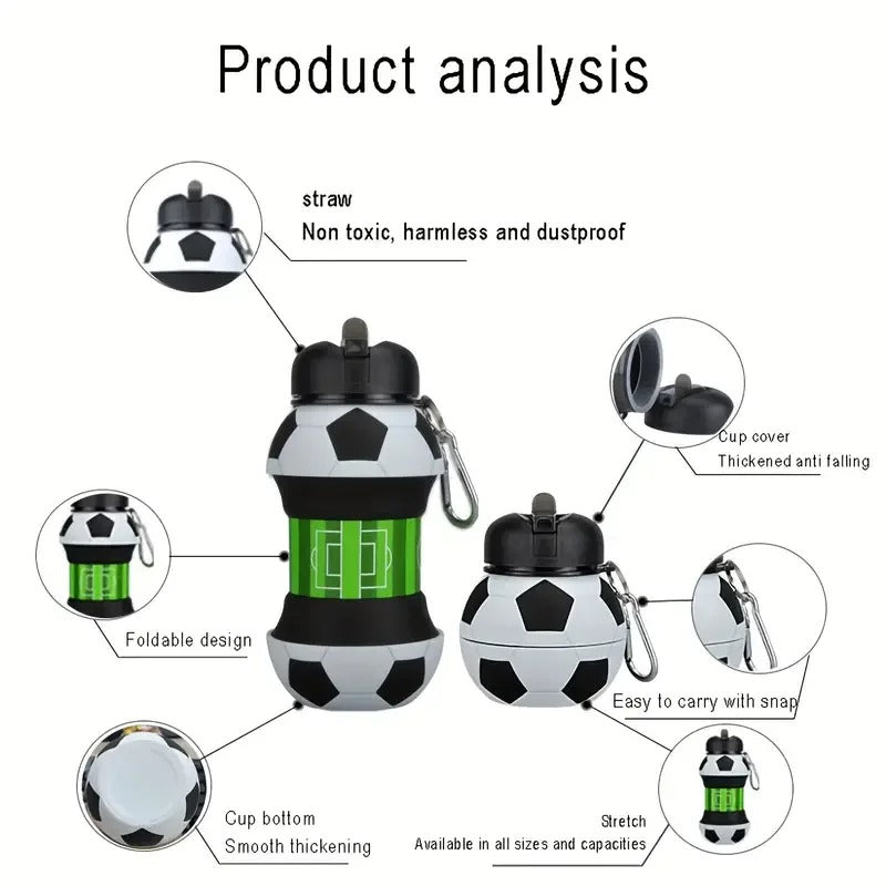 SportSip™ Kids Foldable Sports Water Bottle