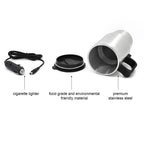 RoadHeat™ – 12V Electric Heating Car Mug (450ml)