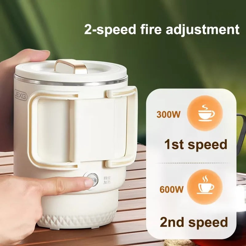 FlexiBoil™ – 800ml Foldable 3-in-1 Electric Travel Kettle