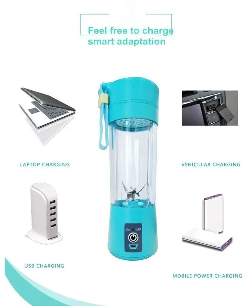 JuiceJet™ – Portable USB Rechargeable Mini Blender & Juicer