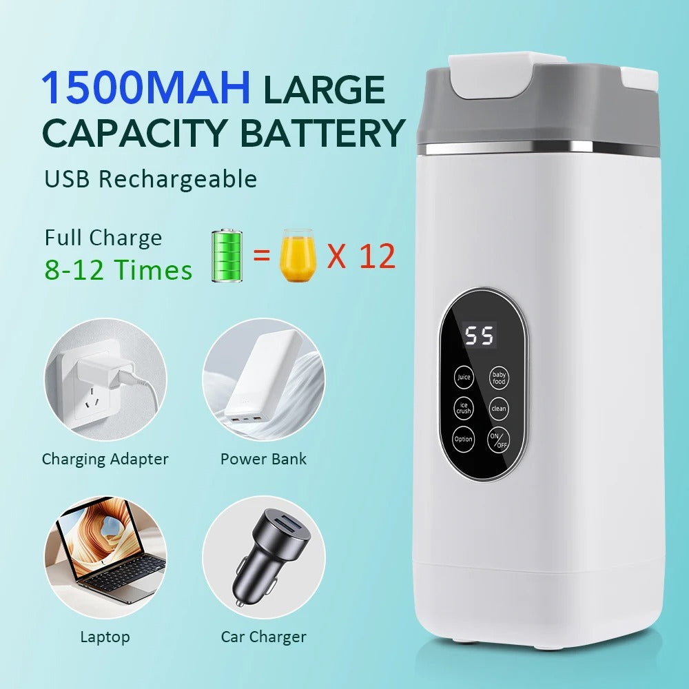 IceCrush™ Pro – 12-Blade Portable Cordless Blender Bottle