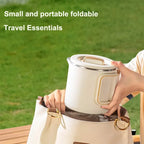 FlexiBoil™ – 800ml Foldable 3-in-1 Electric Travel Kettle