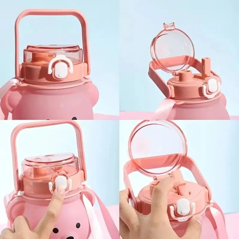 Bear Gradient Water Cup