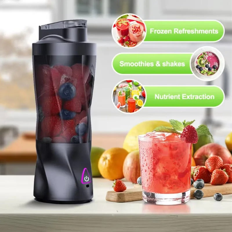 PowerJuice™ 700ml Wireless Portable Blender