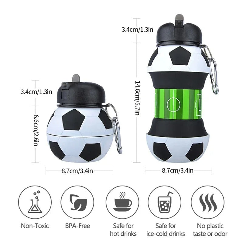 SportSip™ Kids Foldable Sports Water Bottle