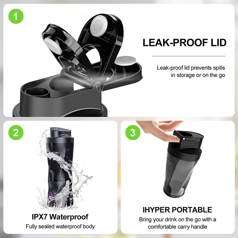 PowerJuice™ 700ml Wireless Portable Blender