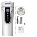 ThermoSmart™ – LCD Car Heating Mug with Temperature Control (12V/24V)