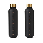 FlowTrack™ – 32oz Motivational Water Bottle with Time Marker