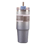 Stainless Steel Insulated Tumbler with Built-In Straw – Leakproof Travel Bottle